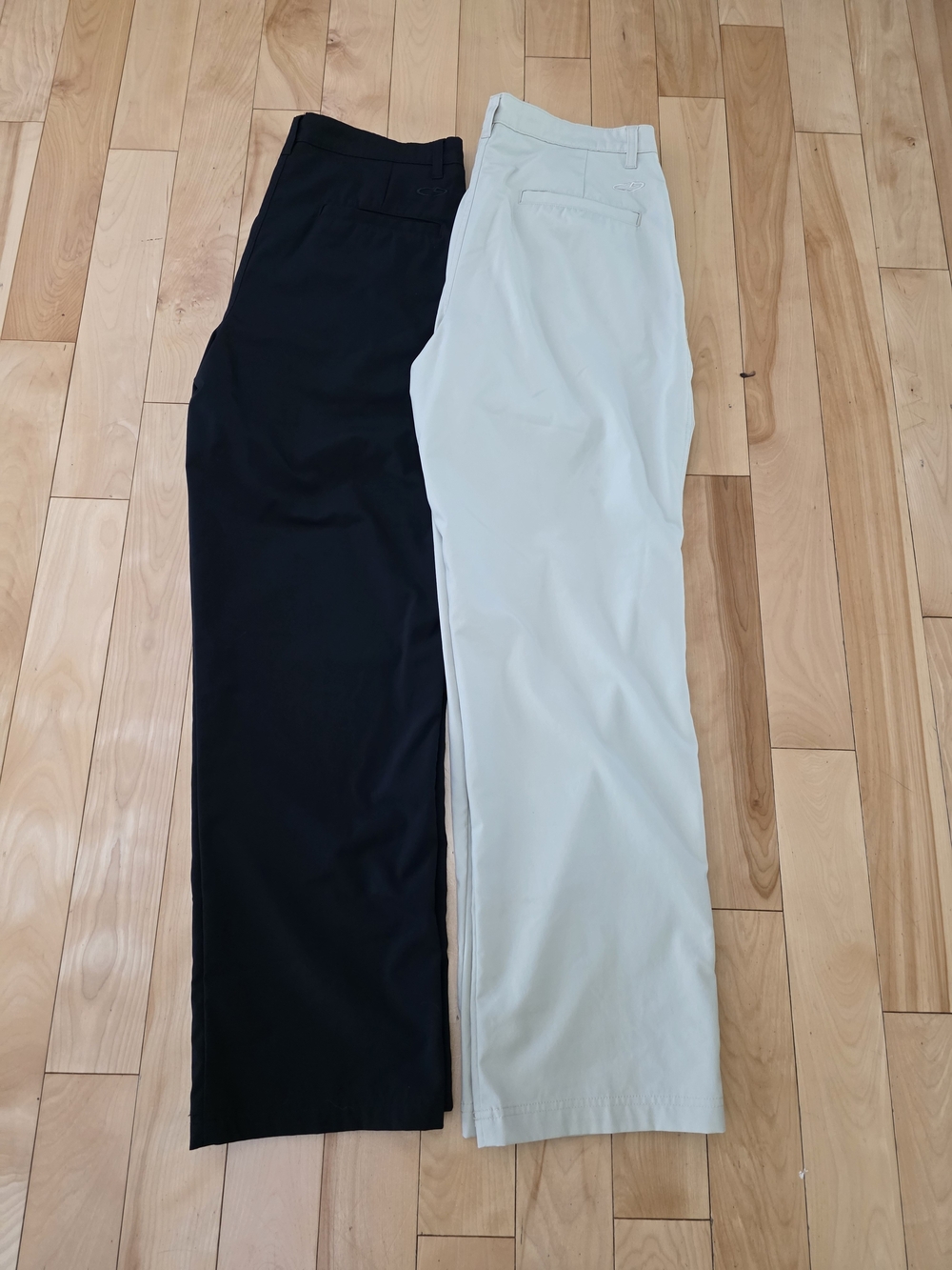 Champion Men's Two-Tone Chinos — Black & Light Gray